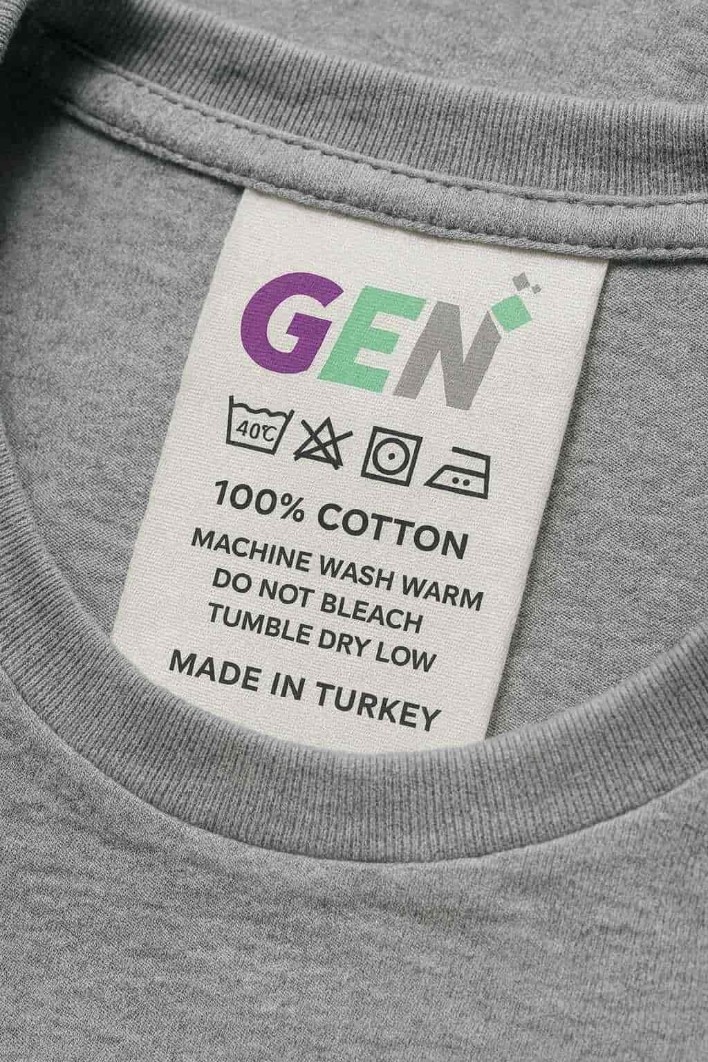 ملصقات منسوجة من إنتاج منشأة Gen Label
